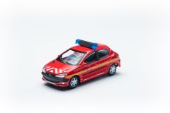 Peugeot 206 Sapeurs Pompiers (French Firefighters)