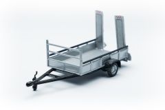 Single axle trailer w/ sides